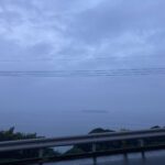 悪天候での運転。それでも無事に終わったからOK。 #3726